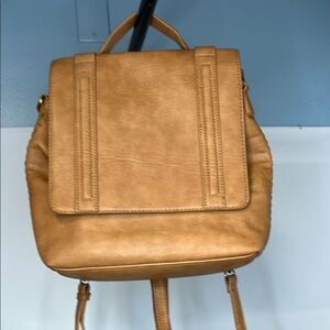 ANYIK KRAFT LEATHER MESSENGER BAG BACKPACK FTL-04-179
